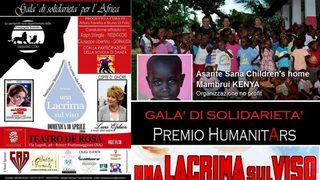 Galà di beneficenza ‘Una lacrima sul viso’ – Premio HumanitArs