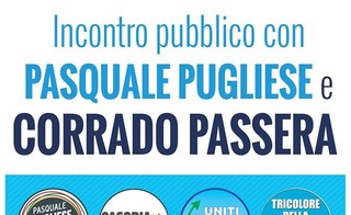 Incontro pubblico con Pugliese e Passera