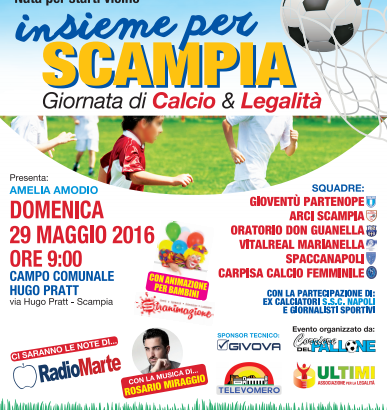Insieme per Scampia: giornata di calcio e legalità