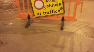 Via Gioacchino D’Anna: chiusa al traffico per lavori