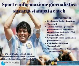 Sport e informazione giornalistica su carta stampata e web