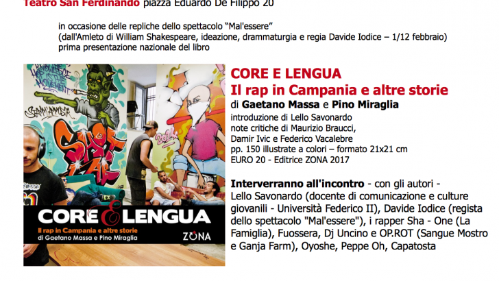 Presentatione del libro “Core e Lengua” di Gaetano Massa e Pino Miraglia