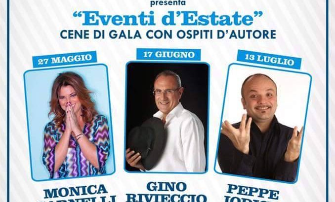 “Eventi d’Estate”  al Circolo Rari Nantes a Napoli. Direz. Artistica Massimo Carrino