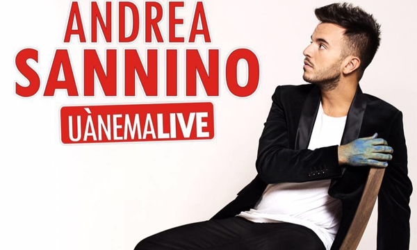Andrea Sannino in concerto alla Mostra d’Oltremare