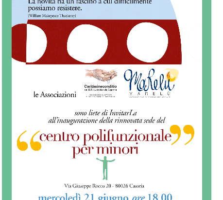 Inaugurazione centro polifunzionale per minori