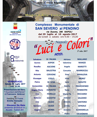 Sabato 29 luglio ci sarà il vernissage della III edizione della mostra ‘Luci e Colori’