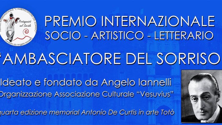 Premio Ambasciatore del Sorriso 2017 dedicato a Toto’.