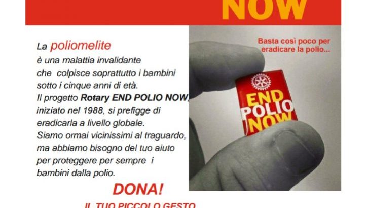 End Polio Now: Acerra-Casalnuovo insieme per la Giornata Mondiale della Polio