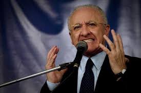 Il presidente De Luca: “Situazione preoccupante in alcune realtà della provincia di Napoli”