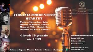 VIRGINIA SORRENTINO QUARTET ALLA FONDAZIONE CIRCOLO ARTISTICO POLITECNICO