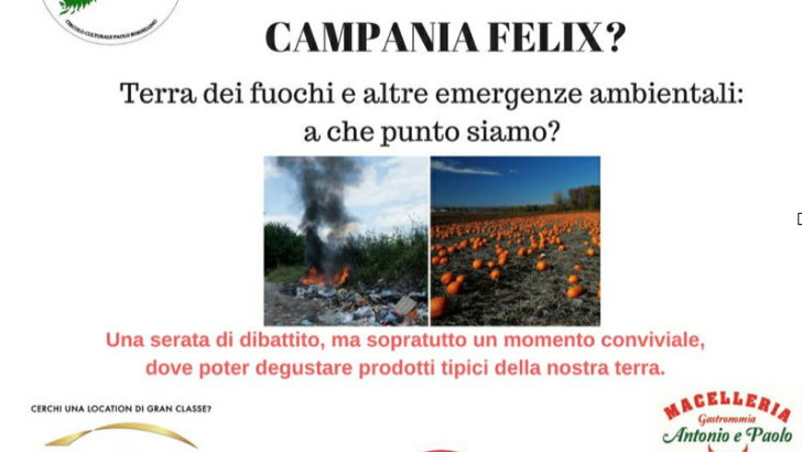 Al via “Campania Felix”, una serata di riflessione sullo stato di salute dell’ambiente i Campania