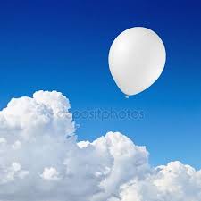 QUEL PALLONCINO BIANCO NEL CIELO IN VOLO VERSO LA MIA MAMMA