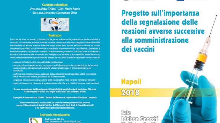 A Napoli il corso sull’importanza della segnalazione delle reazioni avverse successive alla somministrazione dei vaccini