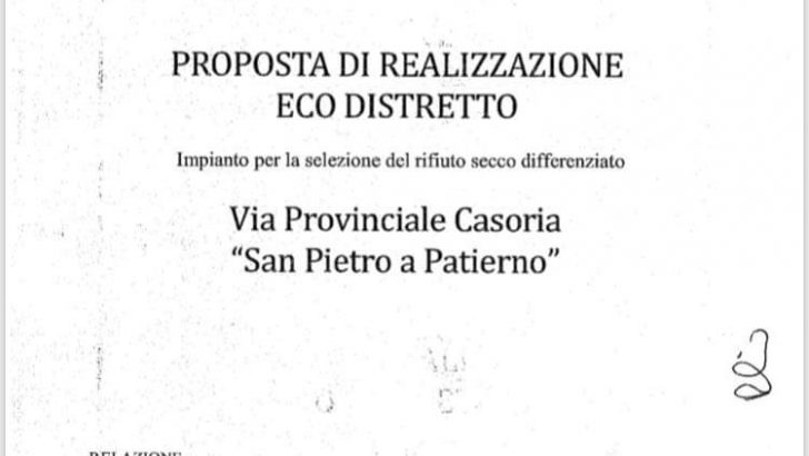 Proposta realizzazione ecodistretto