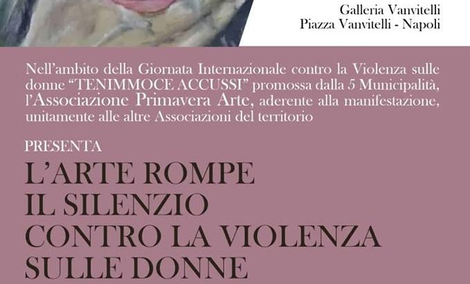 Mostra d’arte, danza e musica alla Galleria Vanvitelli con Ilva Primavera per dire no alla violenza sulle donne