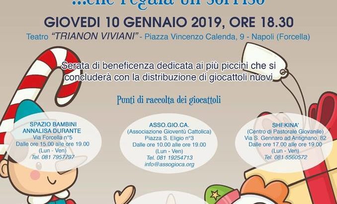 Dona un giocattolo che regala un sorriso: torna l’appuntamento benefico di Asso.Gio.Ca.