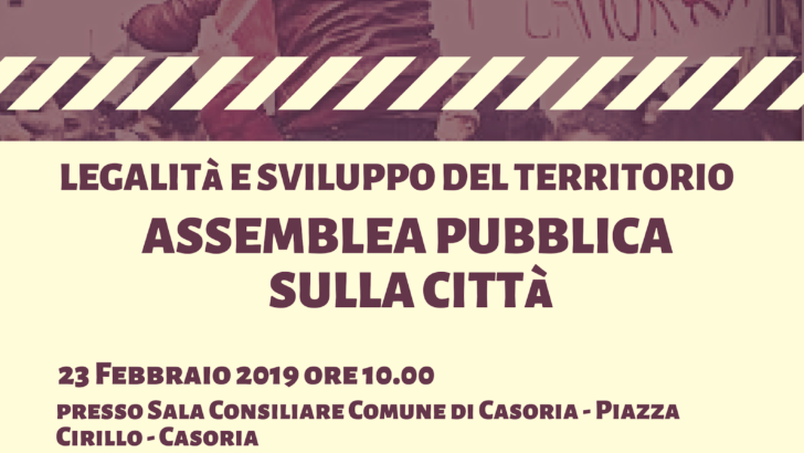 Assemblea pubblica sulla città di Libera Contro le Mafie Afragola-Casoria