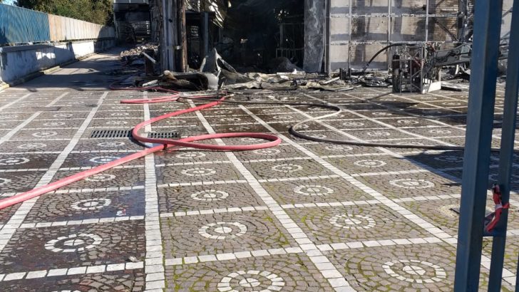 Dati ARPAC dopo l’incendio a Casoria.