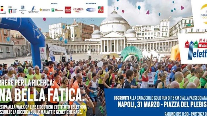 Presentate alla stampa la Caracciolo Gold Run 2019 e la Walk of Life