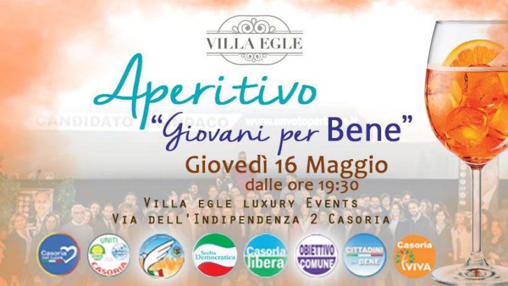 Aperitivo ” Giovani per Bene”