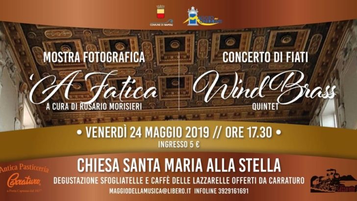 Alla Stella evento musicale con il quintetto di fiati Wind Brass Quintet e inaugurazione mostra fotografica ‘ ‘A fatica ‘