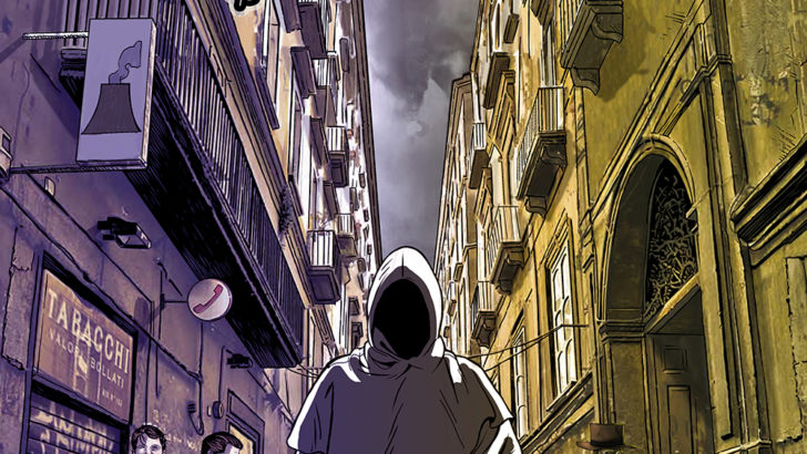 Leggende napoletane nel libro a fumetti della Phoenix Publishing.