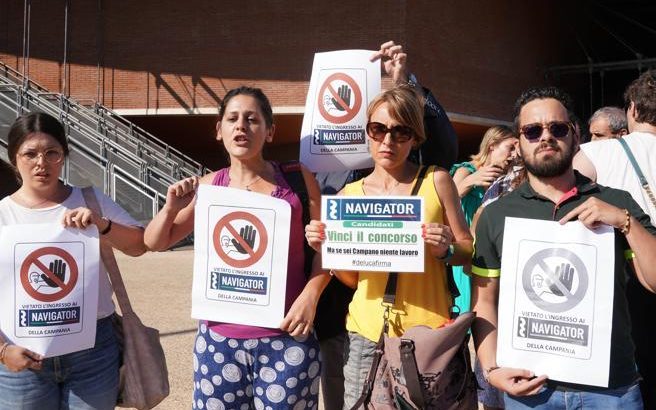 Navigator Campania: inizio Sciopero della fame lunedì 26 agosto, al Palazzo della Regione di Santa Lucia. Mattarella intervenga!