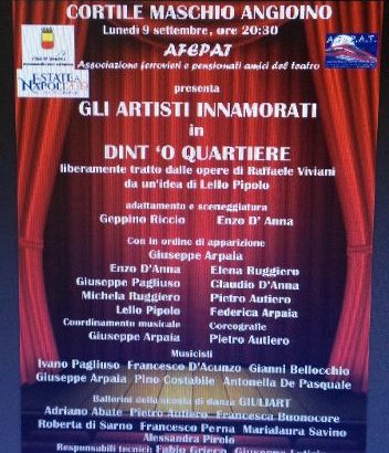 Spettacolo di Solidarietà nel Cortile del Maschio Angioino.