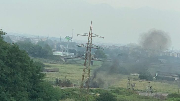 Fumo zona Cantariello.