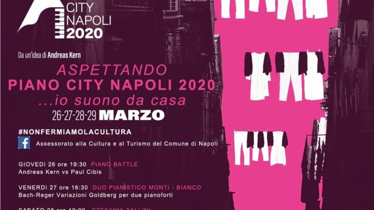 “Aspettando Napoli Piano City 2020…io suono da casa”, Genny Basso in diretta Facebook