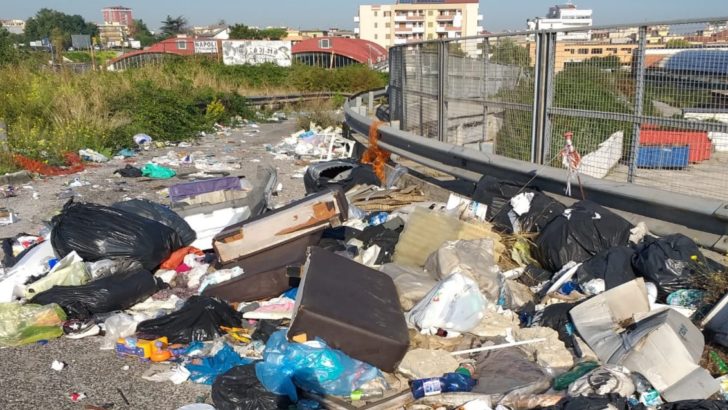 Oggi inizia la bonifica della rampa sulla Circumvallazione Esterna di Napoli