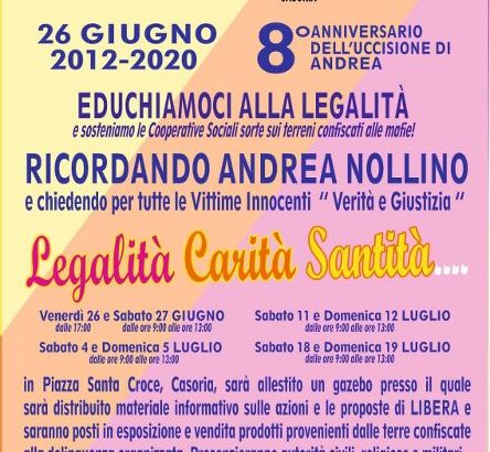 Educhiamoci alla legalità