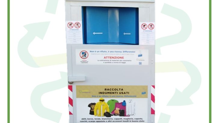 Casoria Ambiente ripristina ed intensifica il servizio di raccolta degli indumenti usati