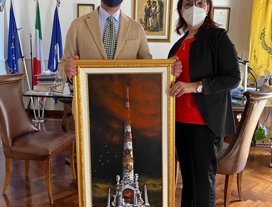 L’ex comandante della Polizia Municipale di Casoria Anna Bellobuono saluta Potenza