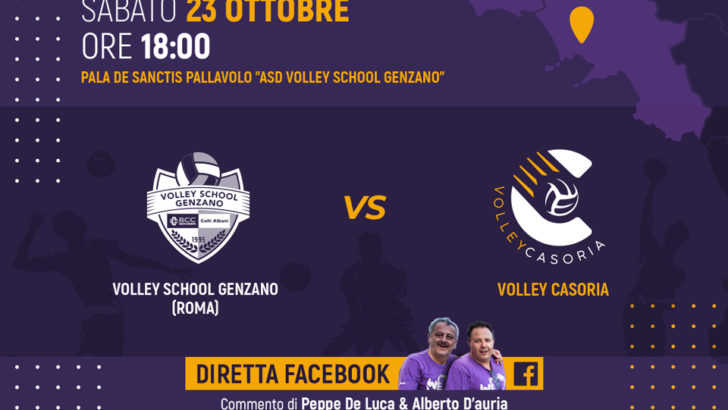 Il Volley Casoria affronta la sua prima trasferta in serie B