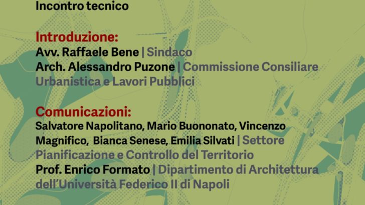 Casoria in transizione: incontro sul Piano Urbanistico Comunale