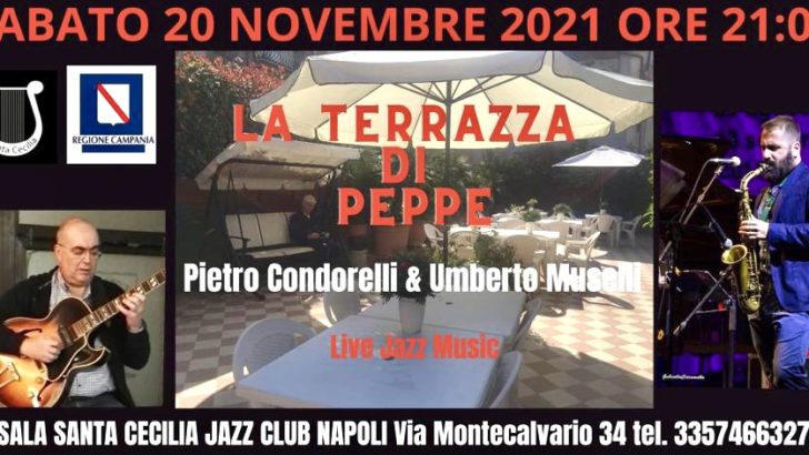 Sabato 20 novembre appuntamento jazz a “La Terrazza di Peppe”