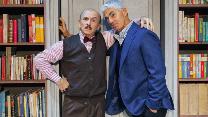 “Due vedovi allegri”, lo spettacolo di Buccirosso e Biagio Izzo al teatro Augusteo