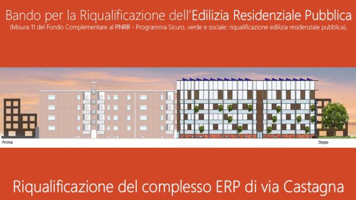 Riqualificazione degli alloggi Erp di Via Castagna, più di 7 milioni di euro al Comune di Casoria