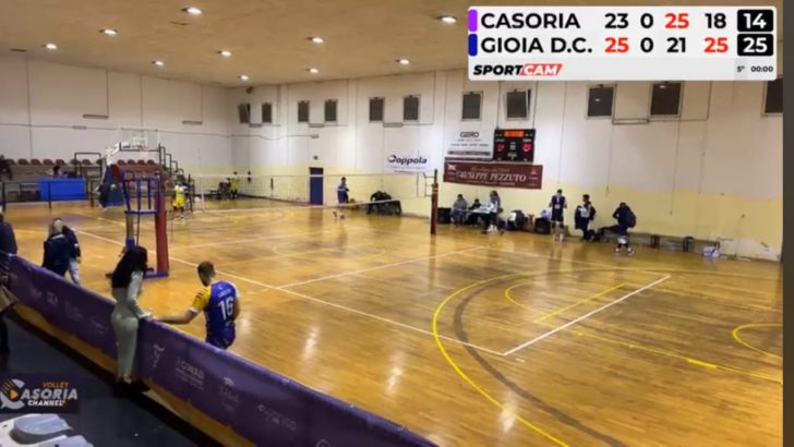 Il Volley Casoria perde 1-3 contro Gioia del Colle
