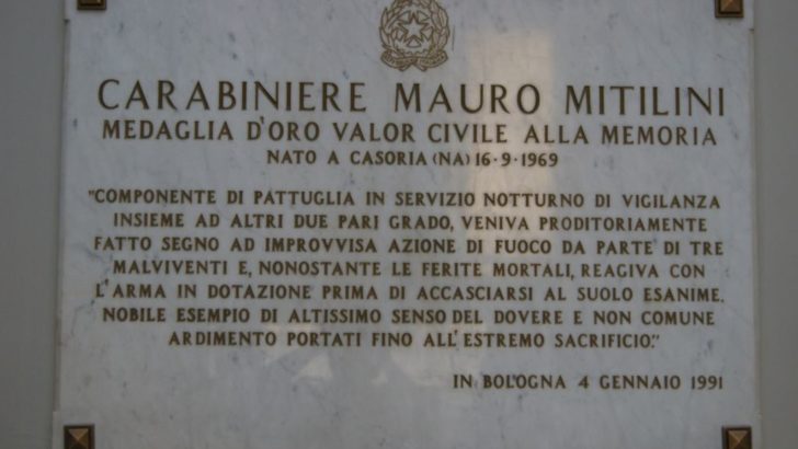 Casoria ricorda Mauro Mitilini 33 anni dopo la strage dell’Uno Bianca