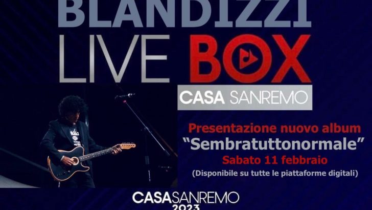 A Sanremo “Sembratuttonormale”, l’album di Lino Blandizzi