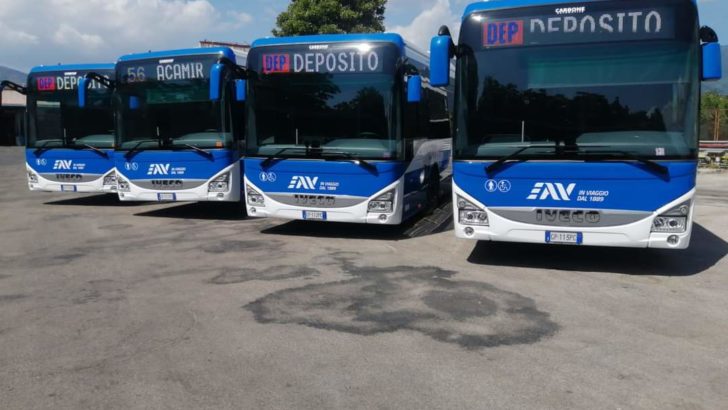 Afragola e Casoria, l’Eav annuncia la ripartenza di servizi autobus dal 6 novembre