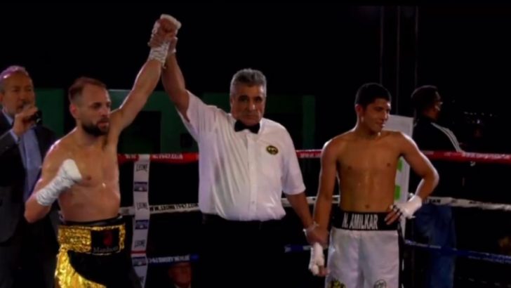 Pesi supergallo, Picardi batte Maradiaga