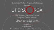 OperaOrga: tutti i libri in versi e prosa di Maria Cristina Orga