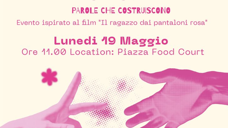 “Dietro ogni colore”, lunedì 19 maggio la conferenza stampa presso il Centro Commerciale di Mugnano