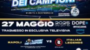 Il derby dei campioni: calcio, spettacolo e solidarietà al Maradona con artisti e calciatori