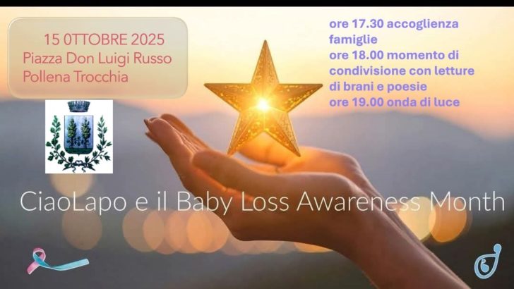 Pollena Trocchia, un abbraccio di luce per il Baby Loss Awareness Month