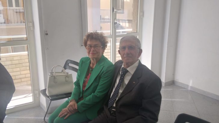 Cerimonia di premiazione dell’associazione sindacale UPBN Napoli, ex dipendenti Banco di Napoli. 12 i soci premiati su 3200 in tutta Italia. Tra questi, Antonio Martinelli.