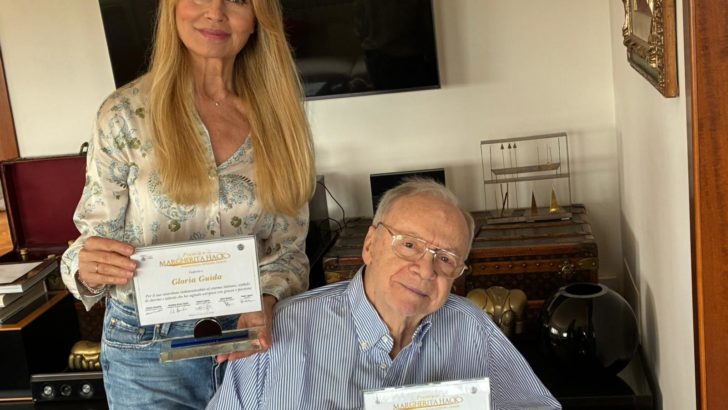 Il Premio Margherita Hack a Gloria Guida e Johnny Dorelli